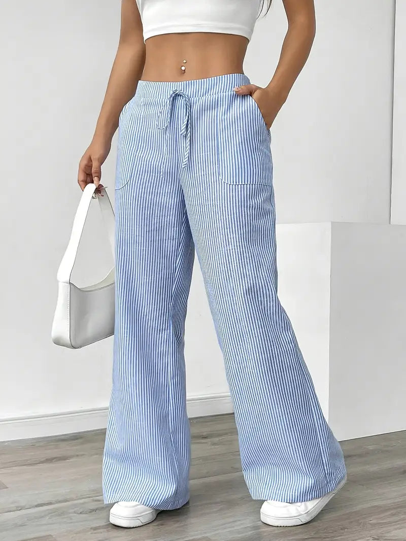 Elise™ | Relaxed Stripe Pants