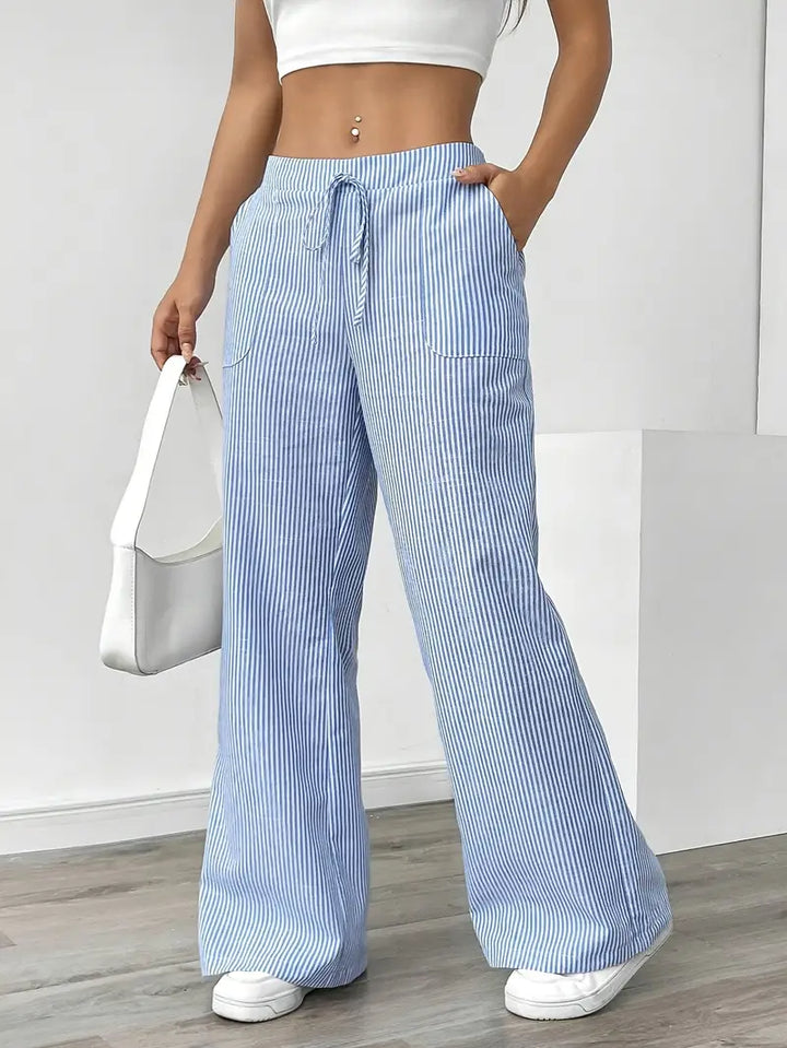 Elise™ | Relaxed Stripe Pants