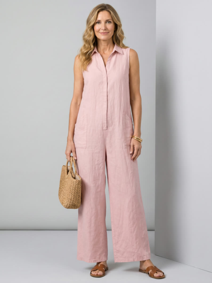 Jerline jumpsuit - Light Pink