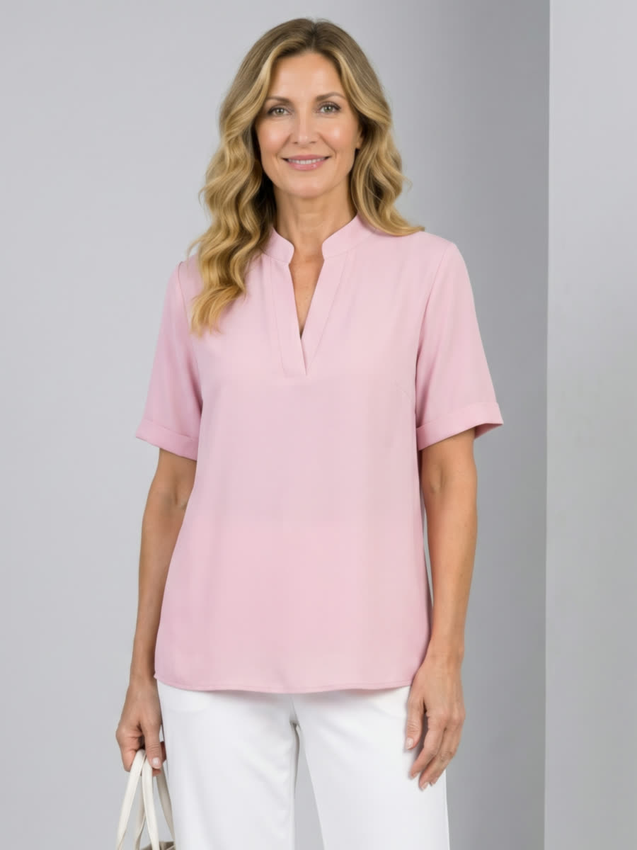 Alessia relaxed shirt - Pink