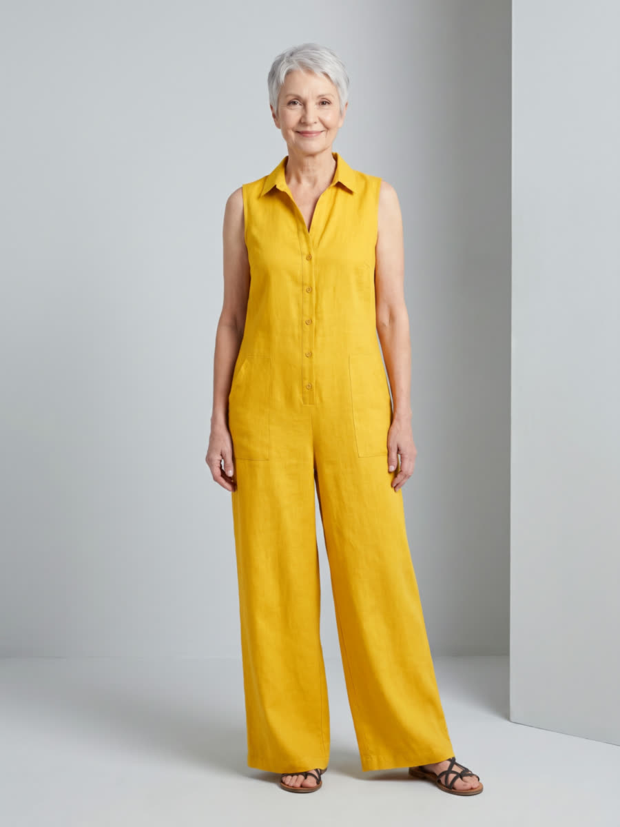 Jerline jumpsuit - Yellow