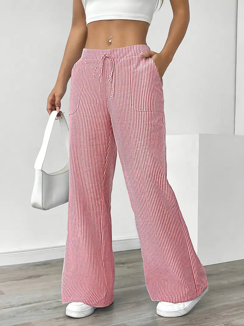 Elise™ | Relaxed Stripe Pants
