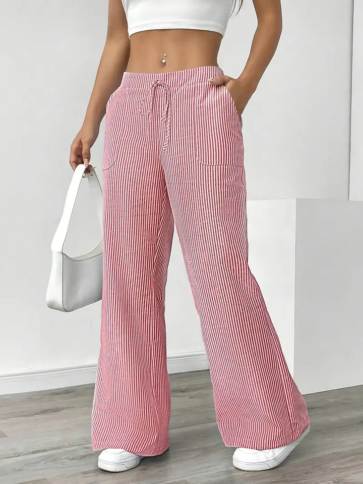 Elise™ | Relaxed Stripe Pants