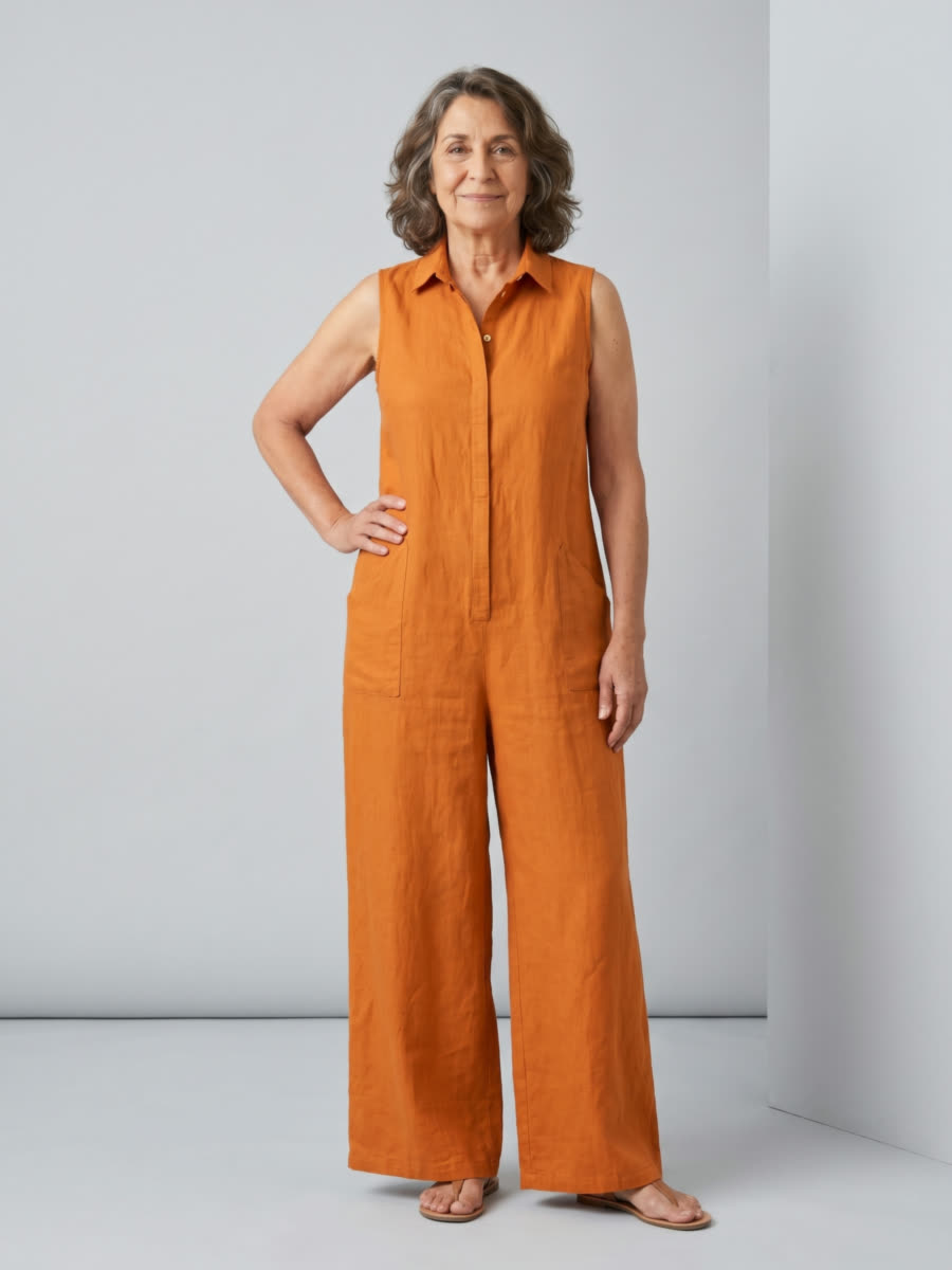 Jerline jumpsuit - Orange