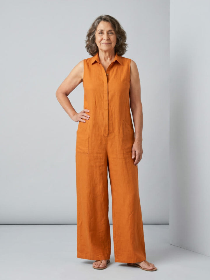 Jerline jumpsuit - Orange