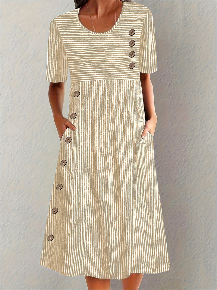 Sienna | Striped Summer Dress