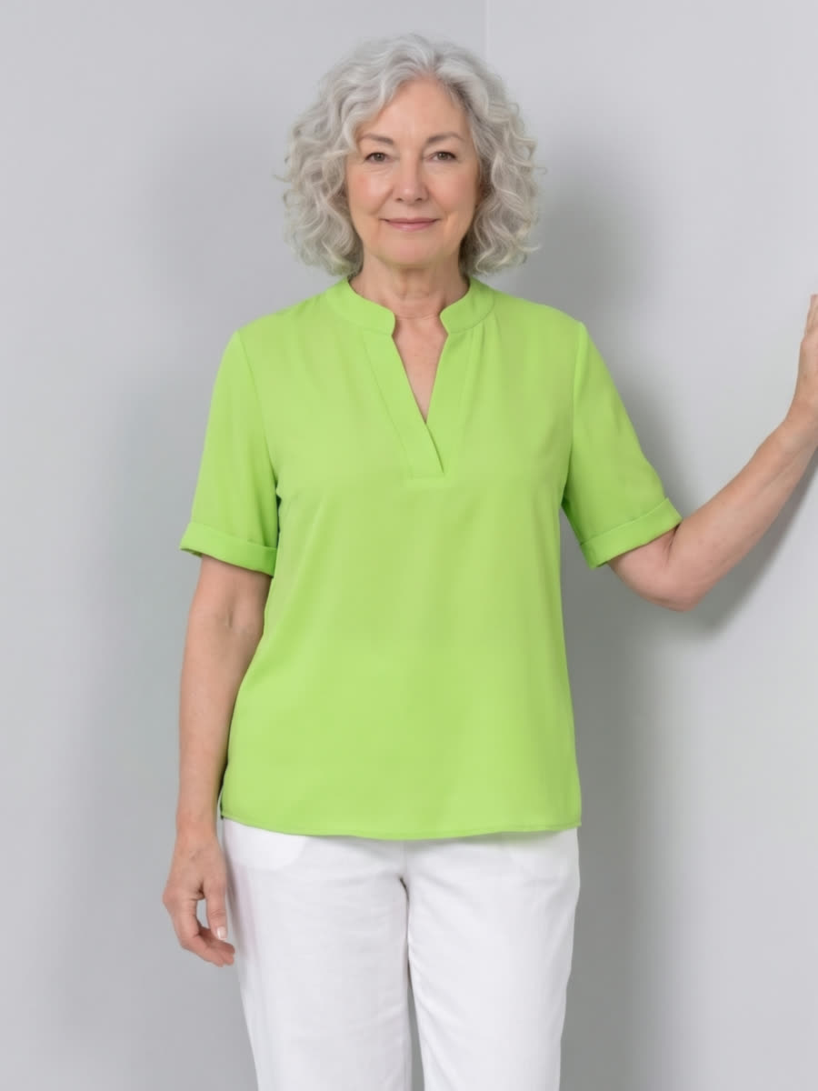 Alessia relaxed shirt - Green