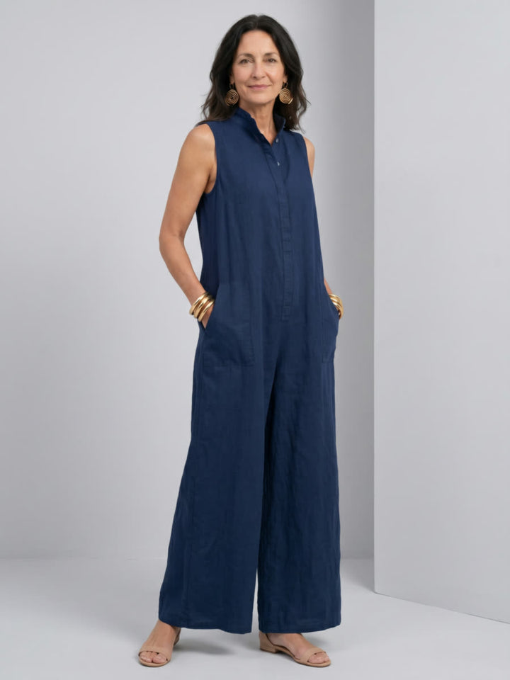 Jerline jumpsuit - Navy Blue