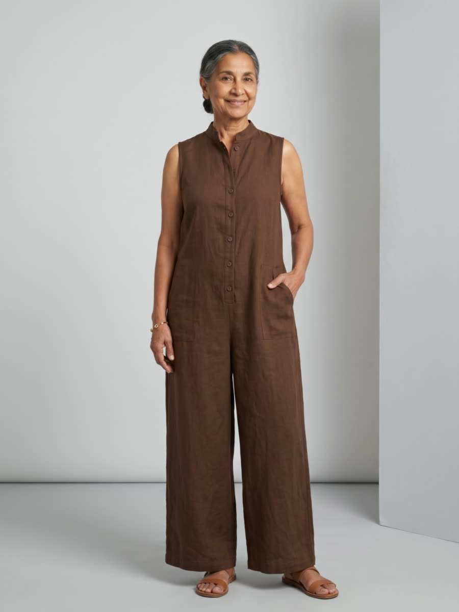 Jerline jumpsuit - Brown