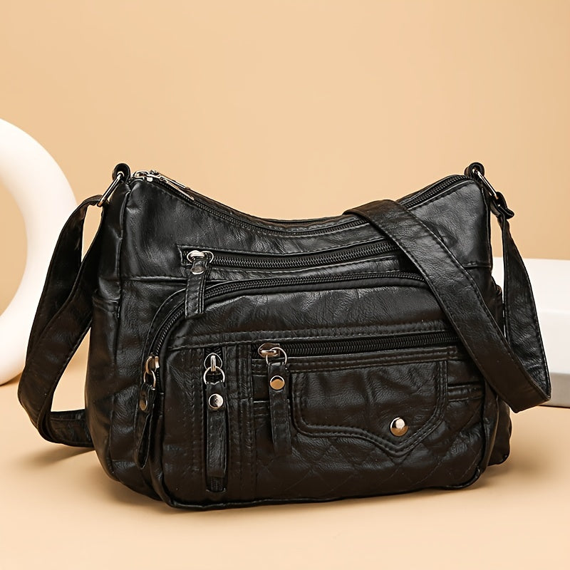Ava™ | Multi-Pocket Shoulder Bag