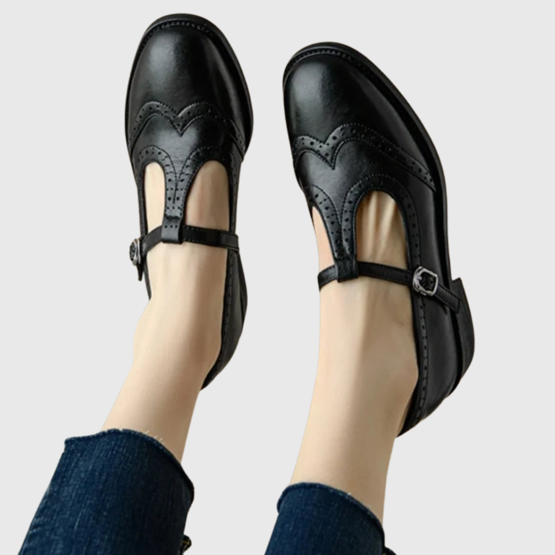 Sophia | Elegant T-Strap Mary Janes