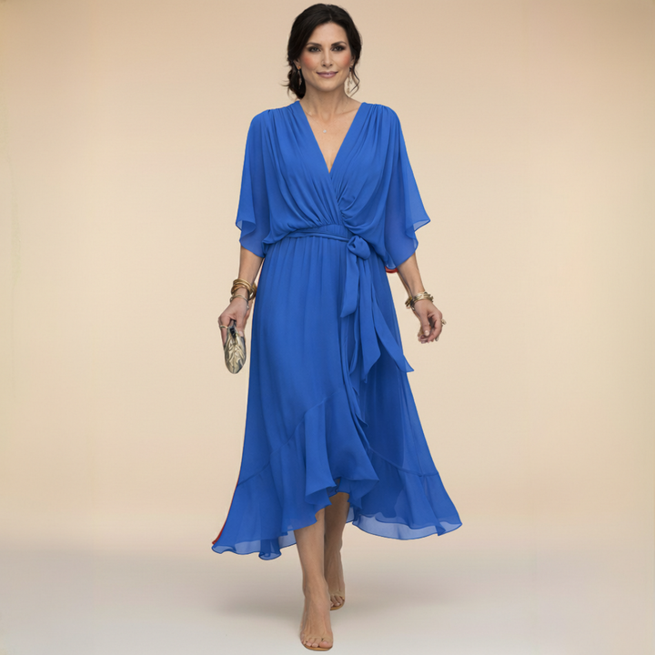 DELACROIX | Dress with V-Neck