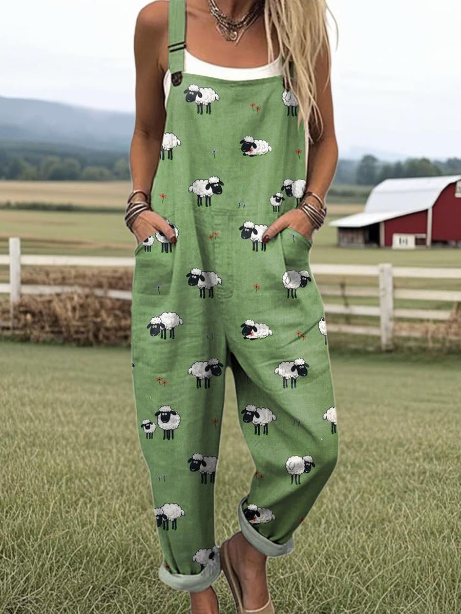Whimsical | Sheep Dungaree