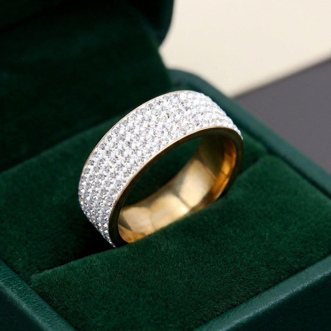 Pavelli | Crystal Band Ring