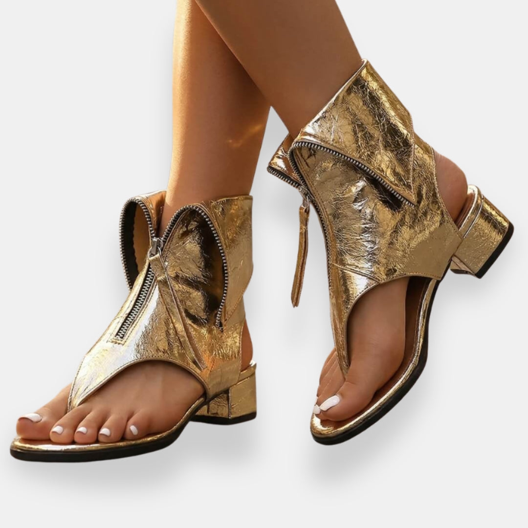 Beatrice sandals - Gold