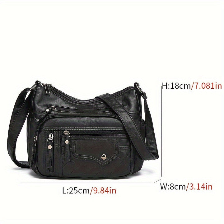 Ava™ | Multi-Pocket Shoulder Bag