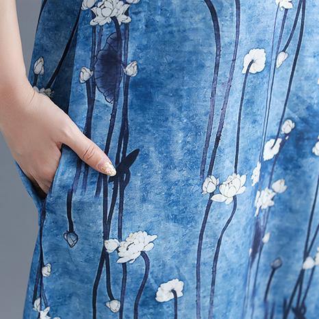Althea | Floral Batwing Sleeve Maxi Dress