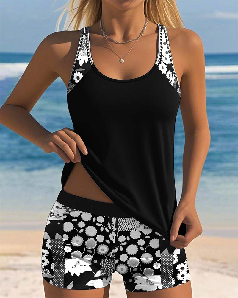 Bloom | Fashionable Tankini Set