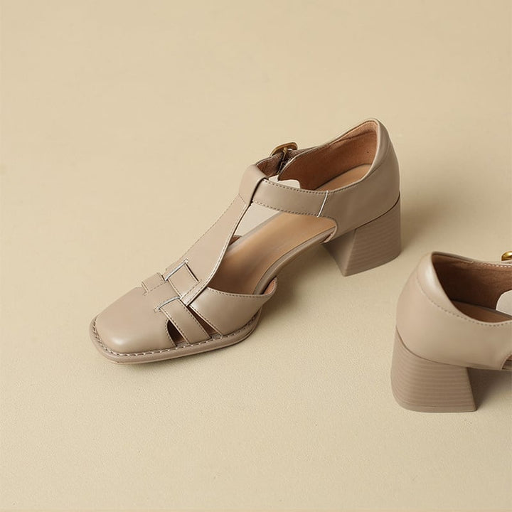 Nancy | Square Toe Sandals