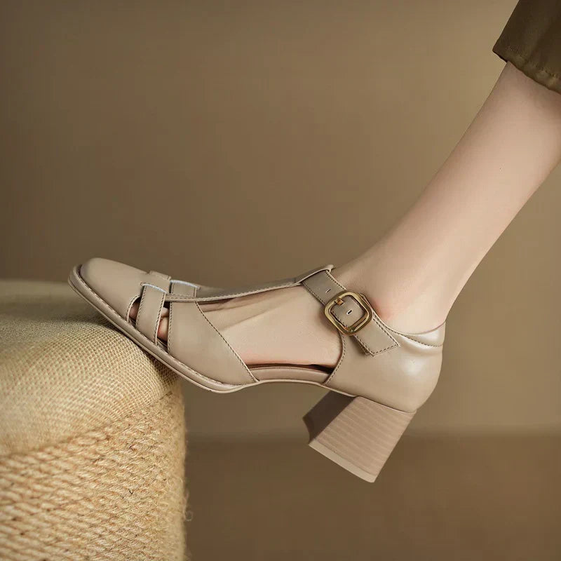 Nancy | Square Toe Sandals