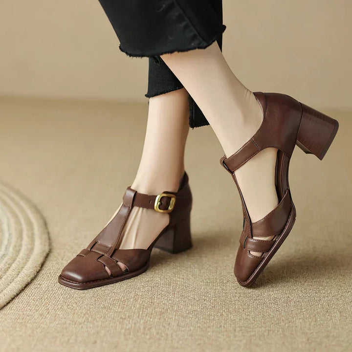 Nancy | Square Toe Sandals