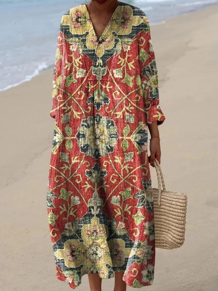 Felina | Airy Spring Dress with Long Sleeves