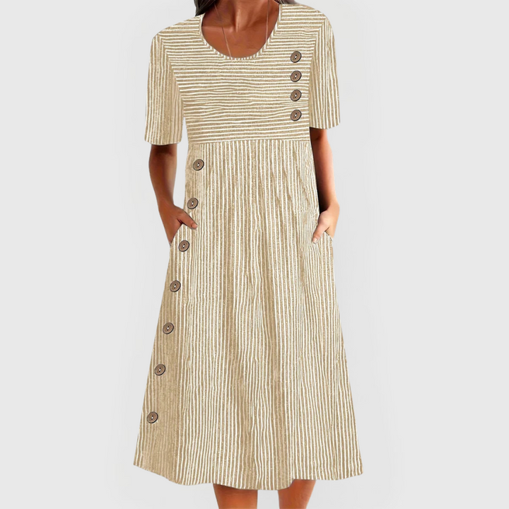 Daphne breathable comfort dress - Beige