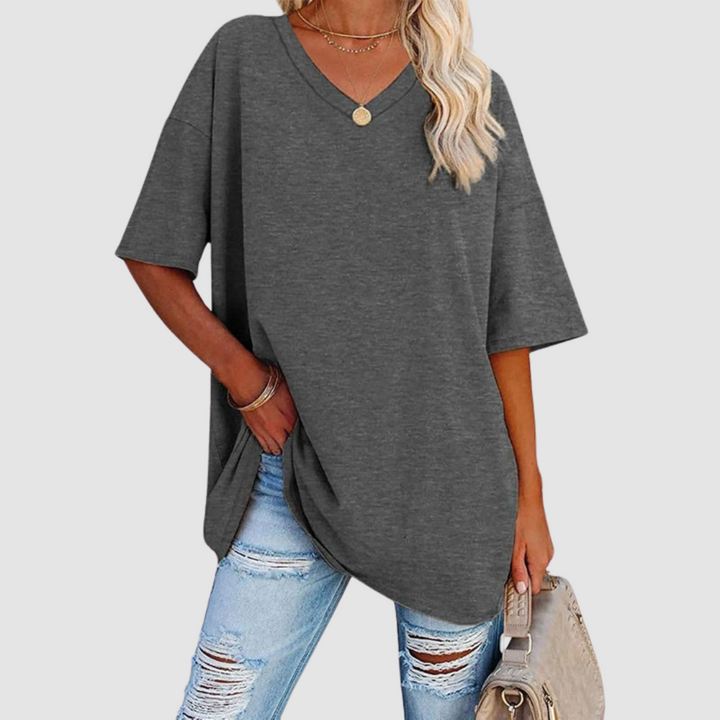 Gabrielle™ | Elegant V-neck T-Shirt