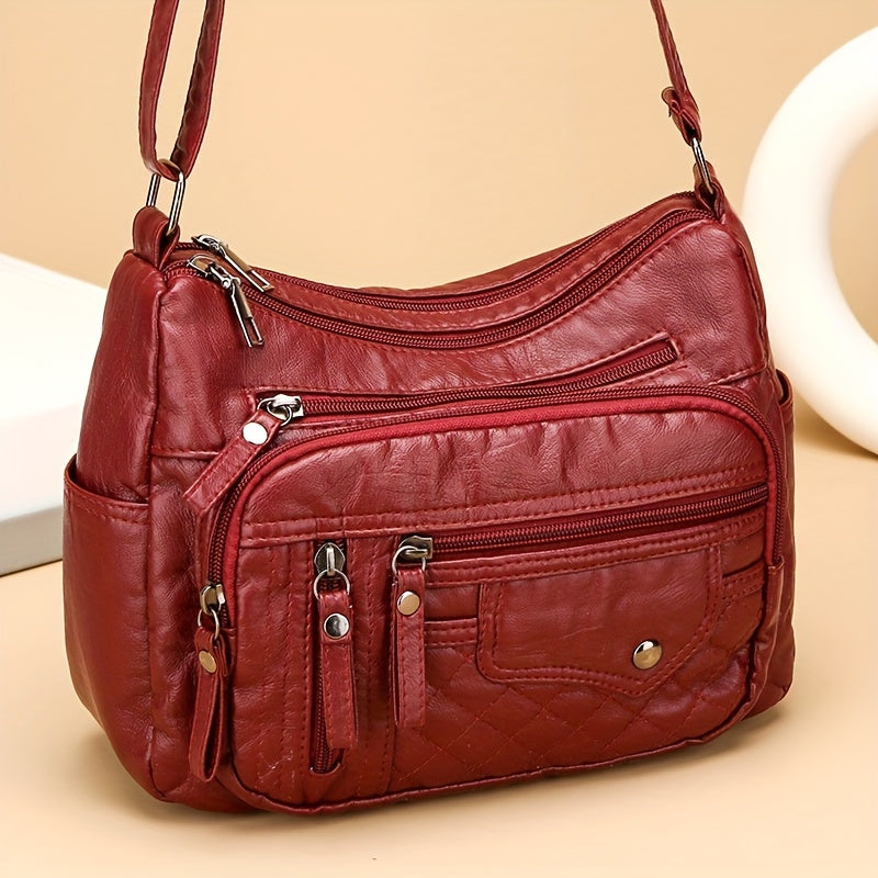 Ava™ | Multi-Pocket Shoulder Bag