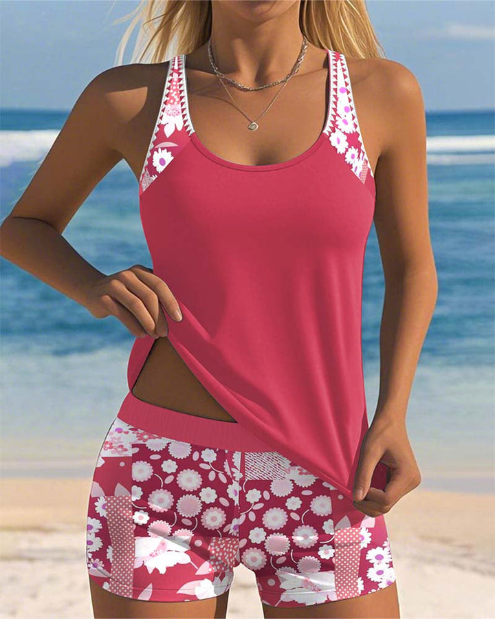 Bloom | Fashionable Tankini Set