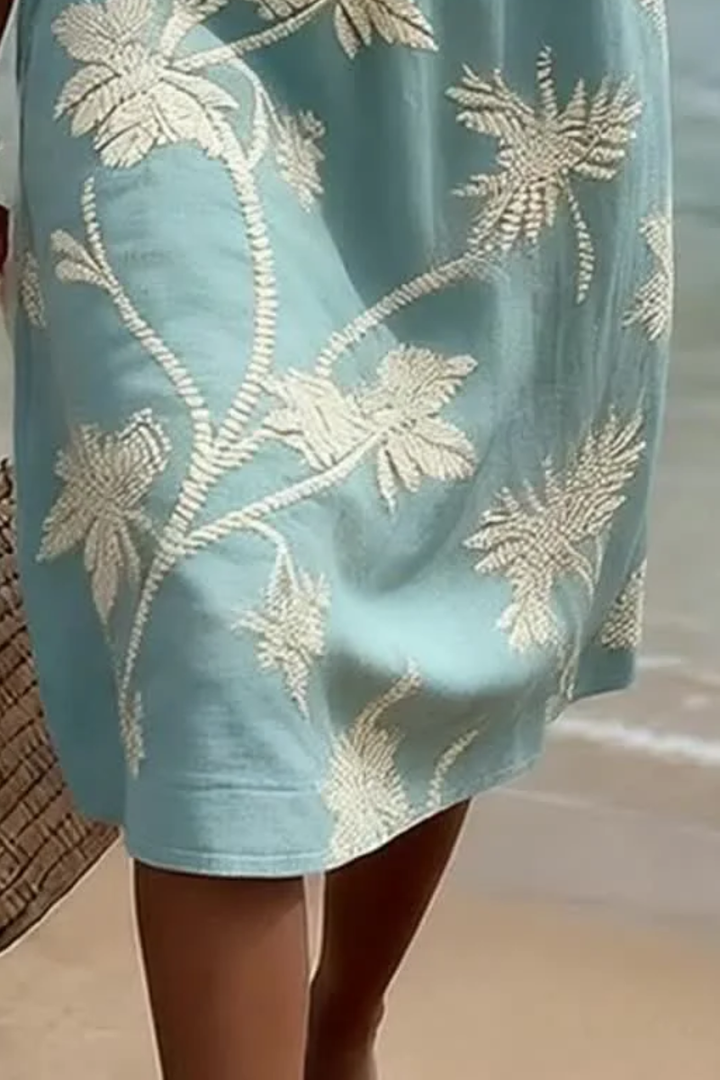 Nemi | Elegant Floral Midi Dress