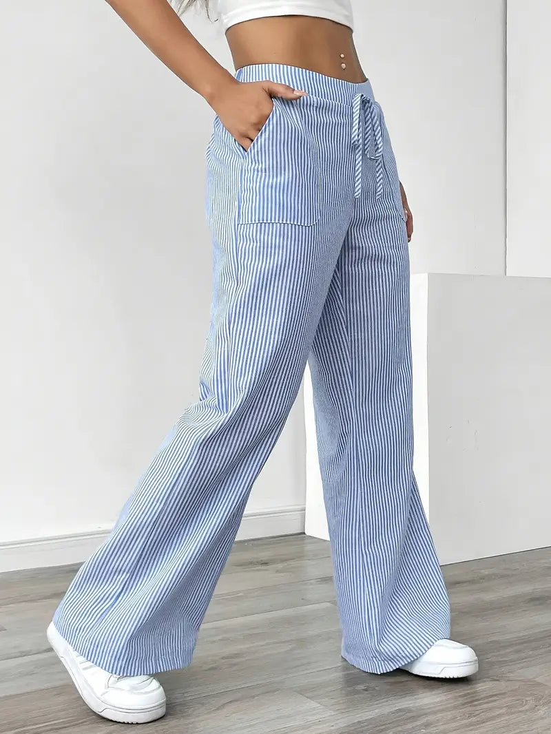 Elise™ | Relaxed Stripe Pants