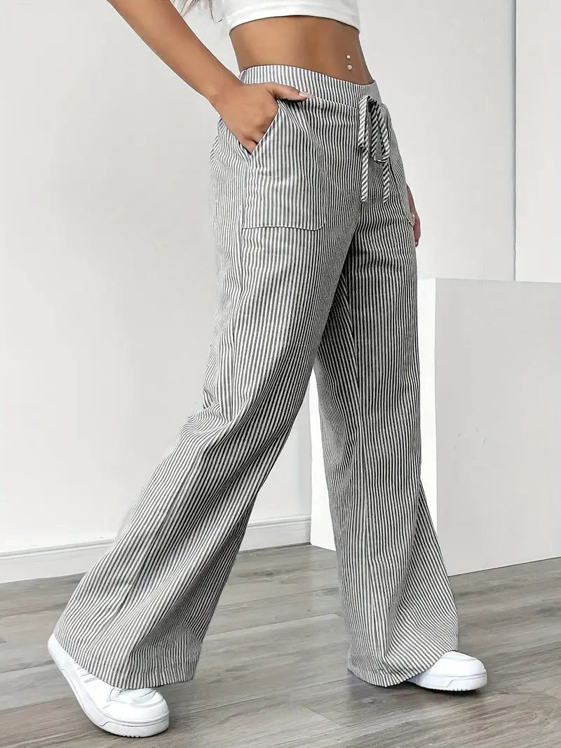 Elise™ | Relaxed Stripe Pants