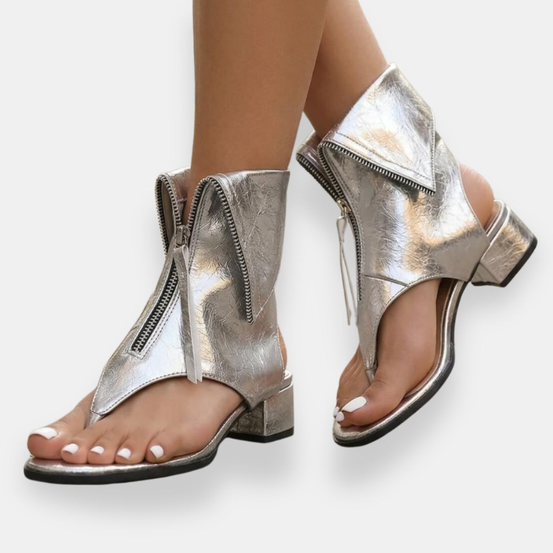 Beatrice sandals - Silver