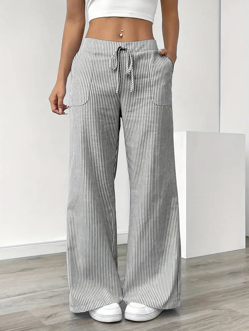 Elise™ | Relaxed Stripe Pants