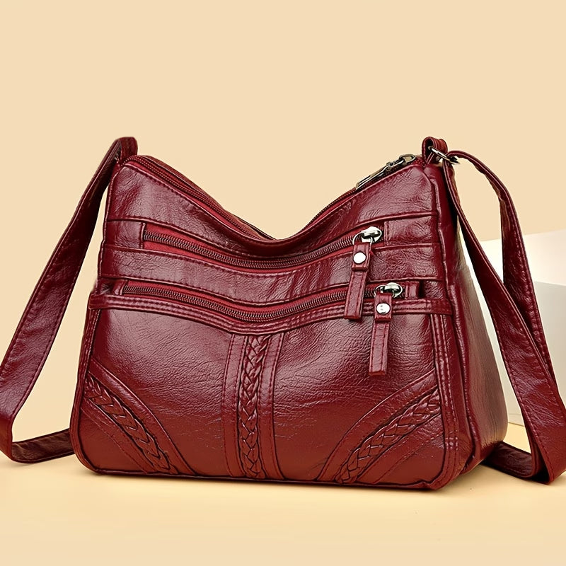 Nora™ | Multi-Pocket Shoulder Bag
