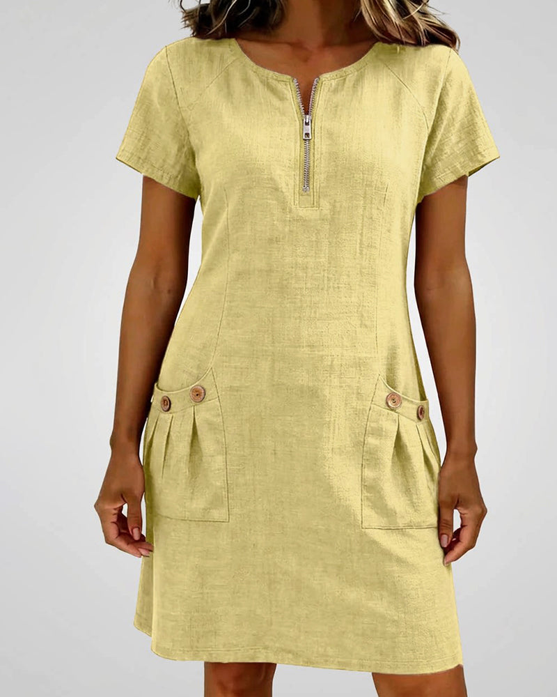 Eliana | Zipper Dress