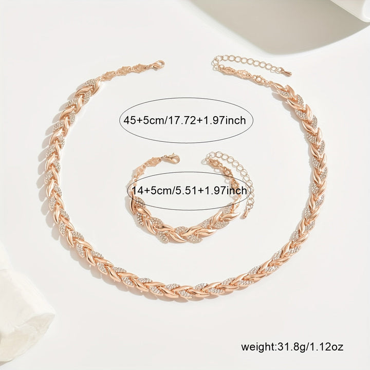 Lucia | Fishtail Crystal Jewellery Set