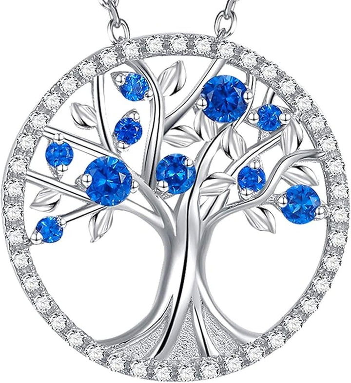 Tree | of Life Sapphire Necklace