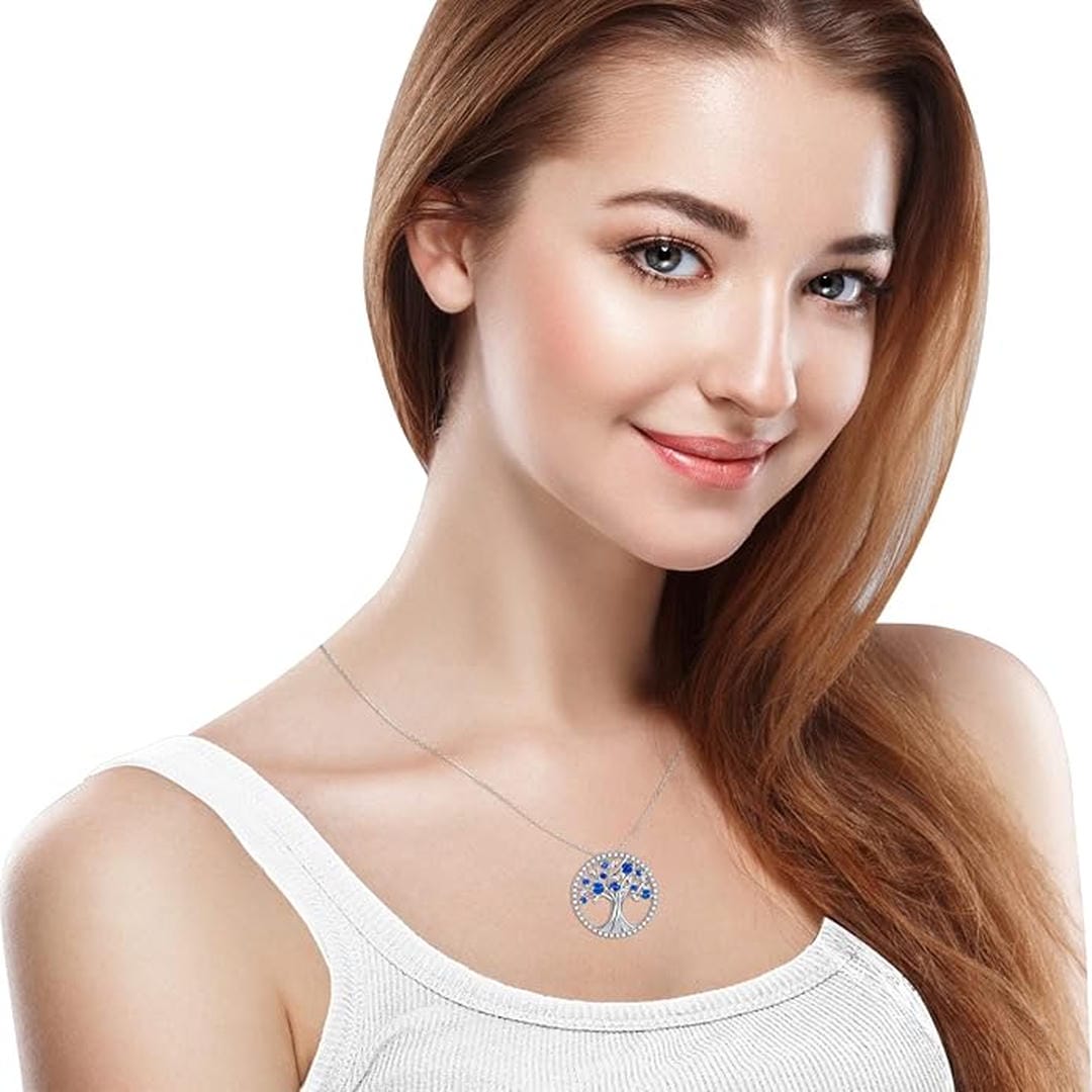 Tree | of Life Sapphire Necklace