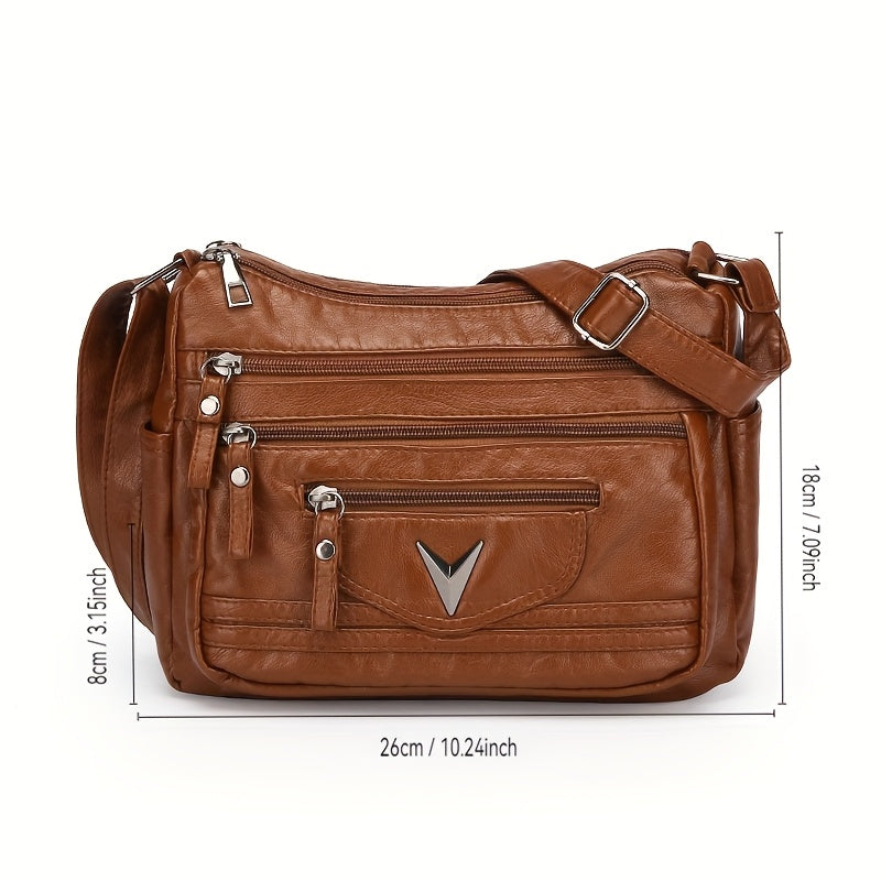 Mila™ | Multi-Pocket Crossbody Bag
