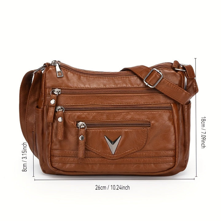 Mila™ | Multi-Pocket Crossbody Bag