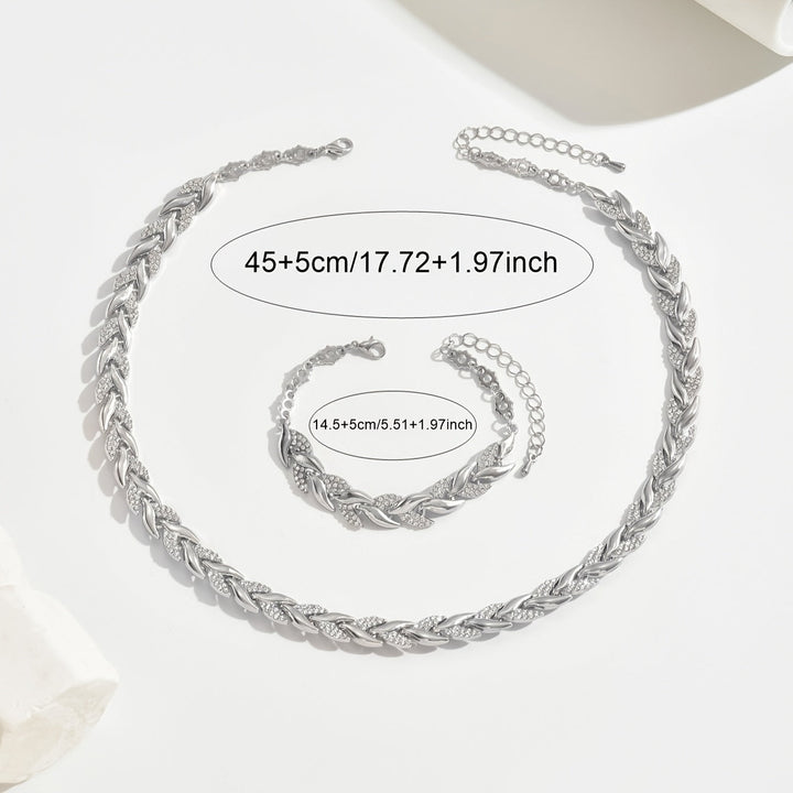 Lucia | Fishtail Crystal Jewellery Set