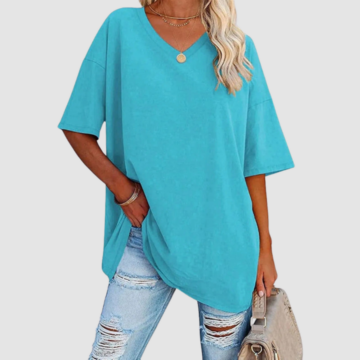 Gabrielle™ | Elegant V-neck T-Shirt