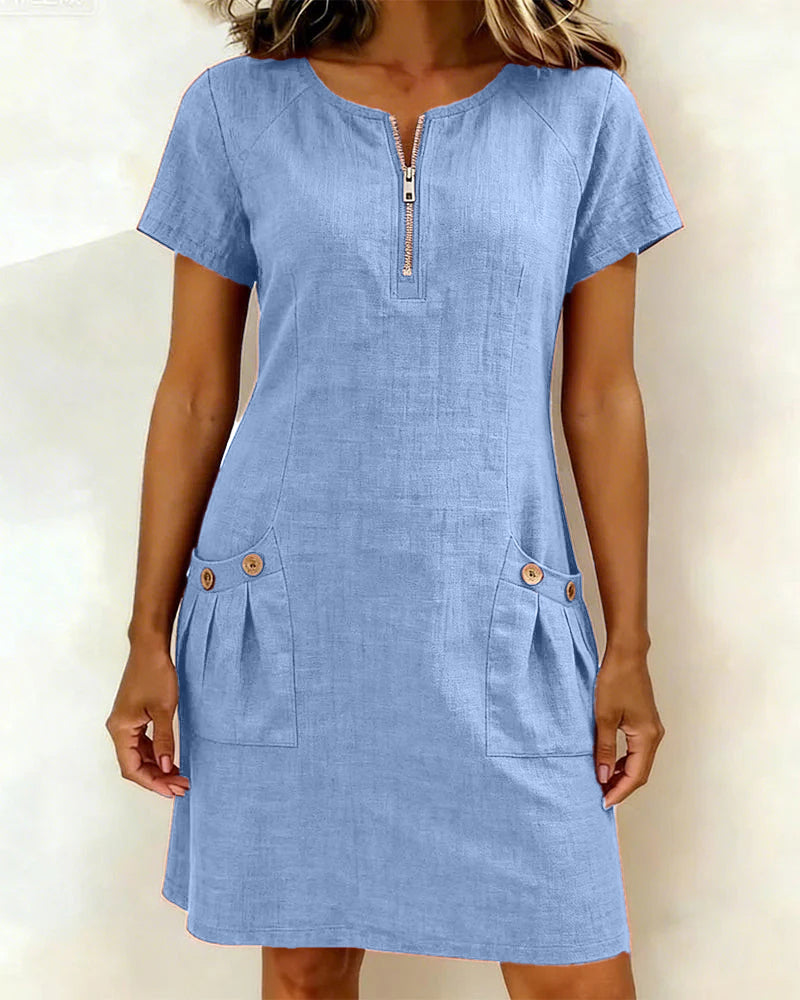 Eliana | Zipper Dress