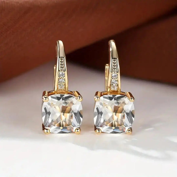 Mystic | Sapphire Stone Hoop Earrings
