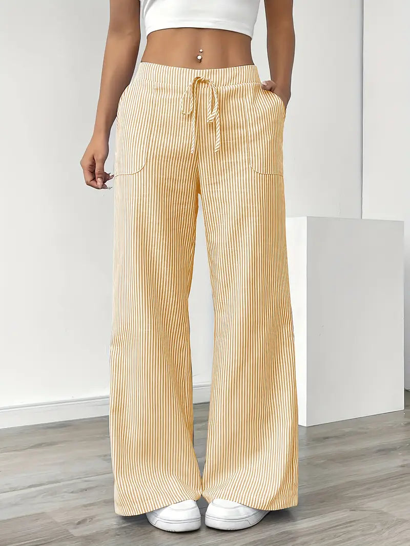 Elise™ | Relaxed Stripe Pants