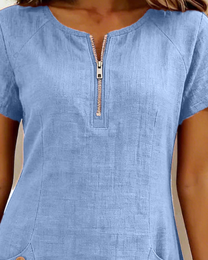 Eliana | Zipper Dress