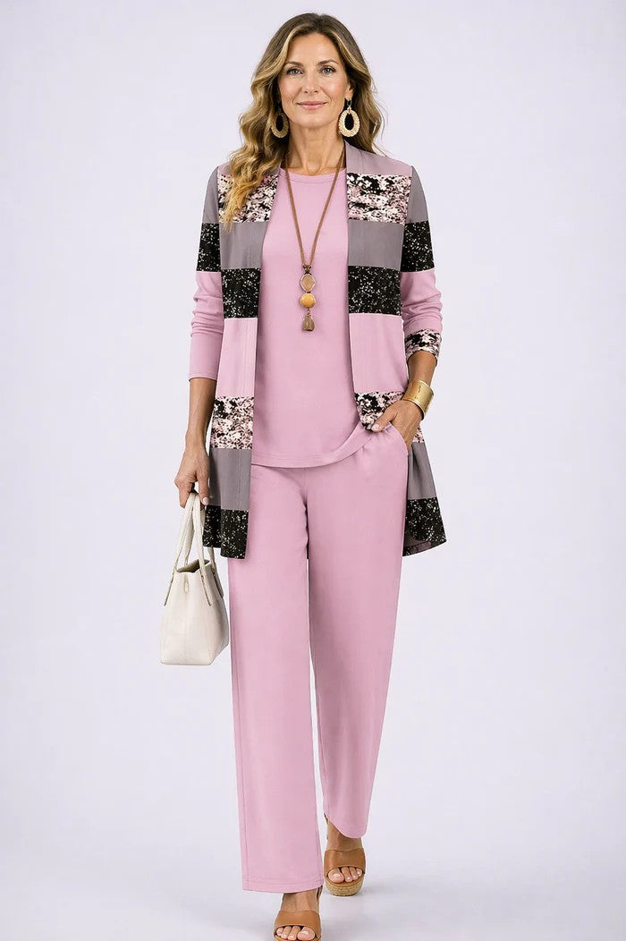 Margaret 3-piece set - Pink