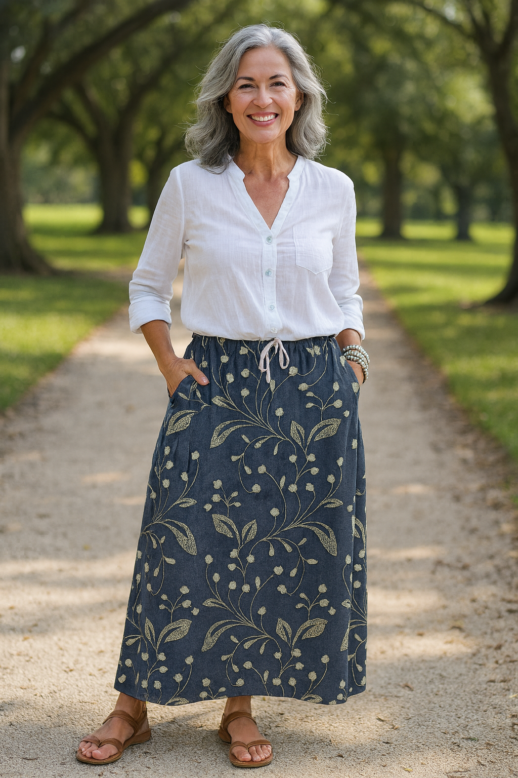 Eliza | Everyday Breeze Travel Skirt (S-3XL)
